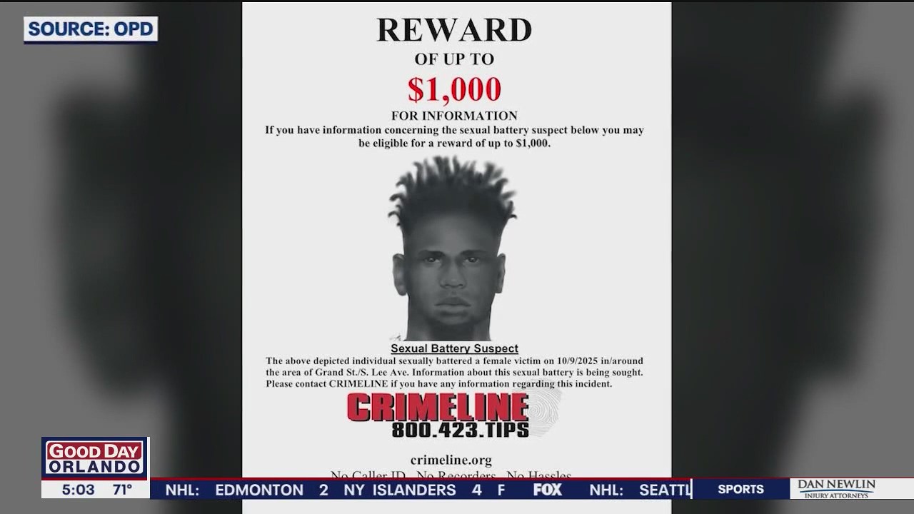 Orlando Police search for attack suspect