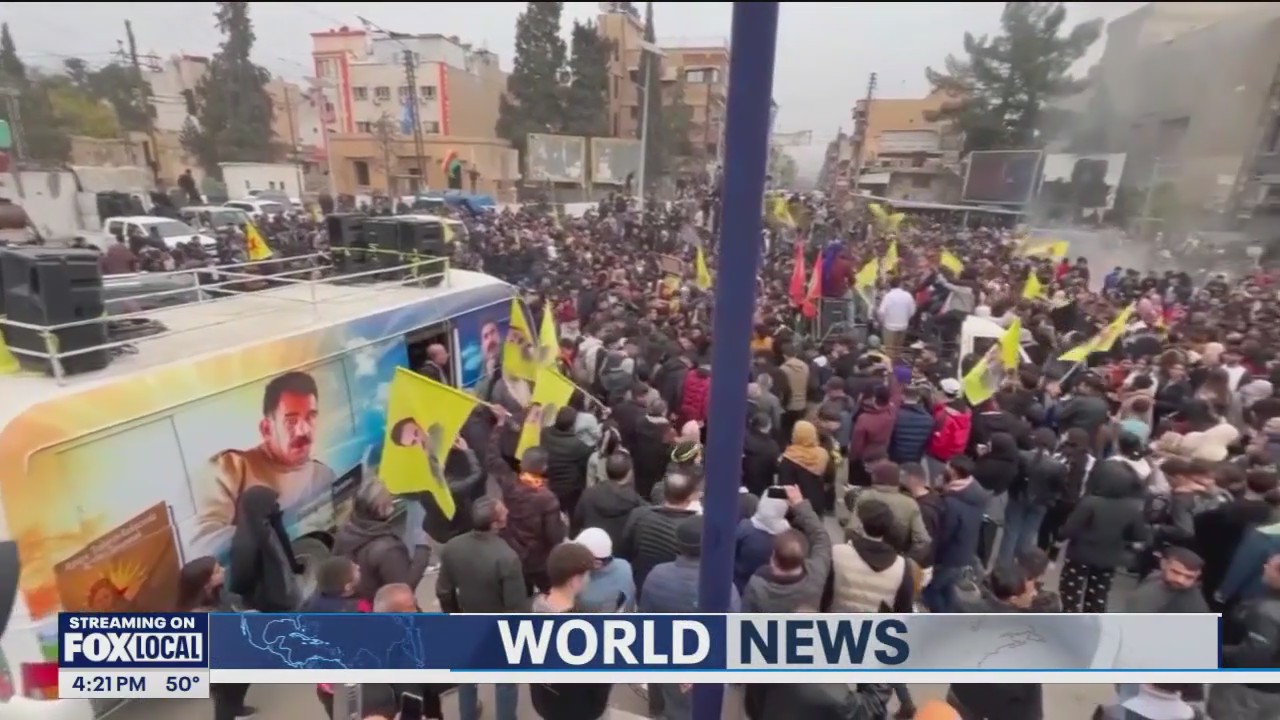 Rebel forces overthrow Syrian government