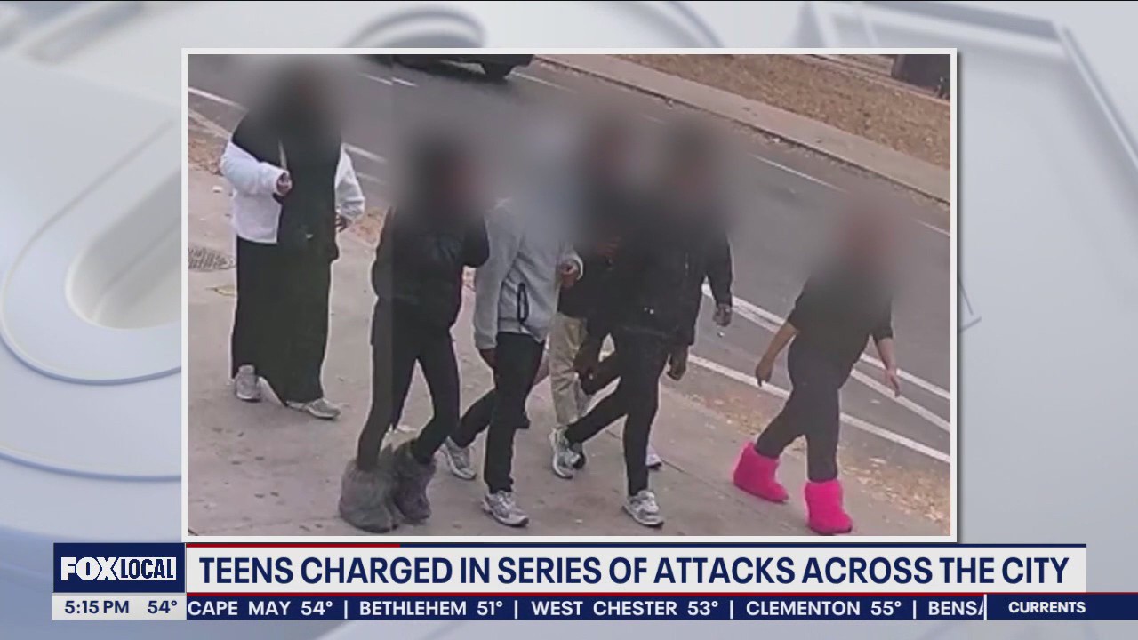 Teens charged in series of attacks across Philadelphia