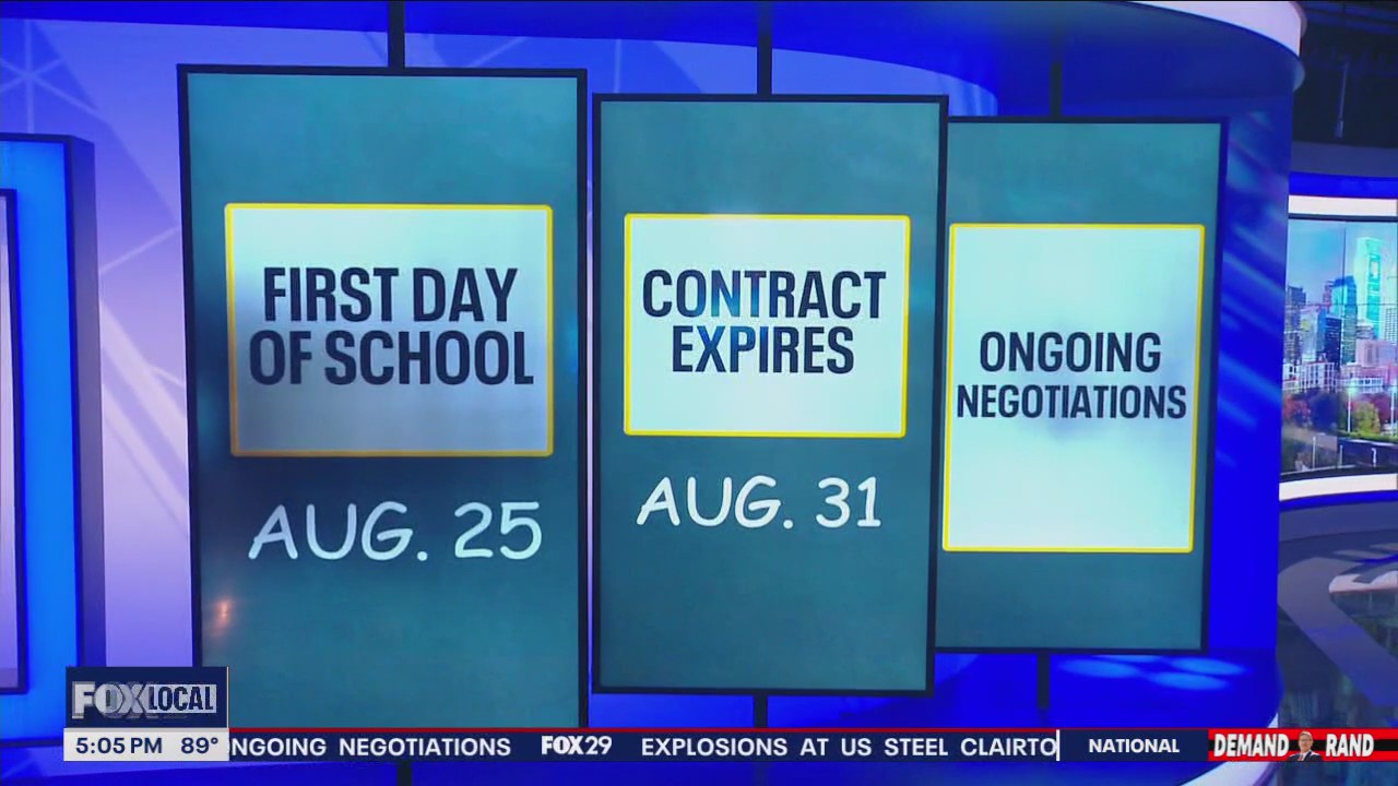 Philly teachers could go on strike if deal with union not reached