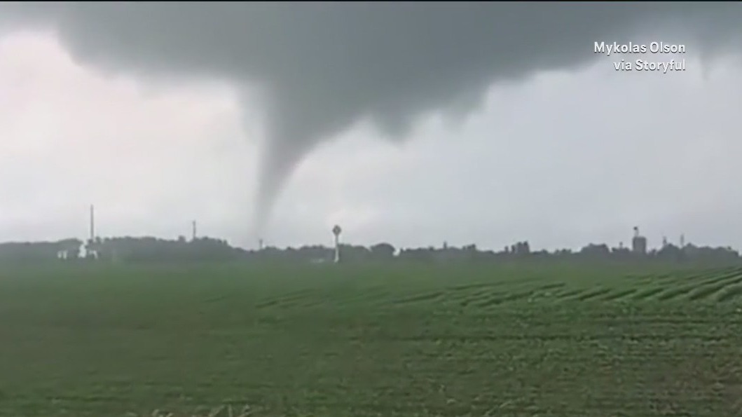 Tornadoes touch down in Minnesota