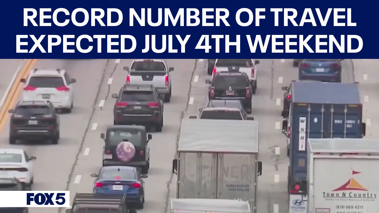 DC region braces for record travel over July 4th holiday