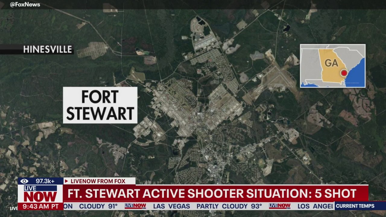 Fort Stewart shooting: 5 shot