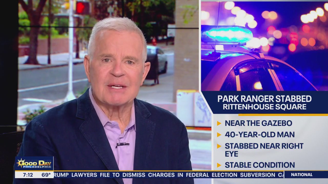 Park Ranger stabbed in the head near Rittenhouse Square