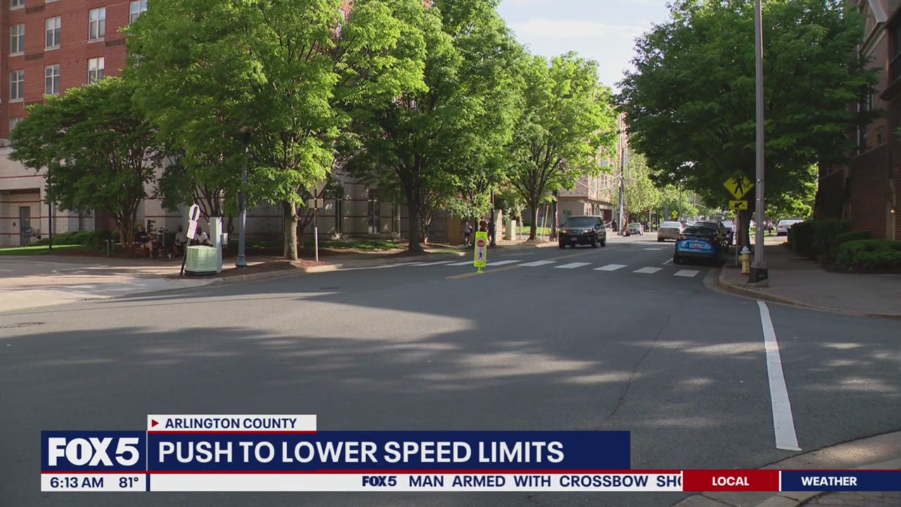 Arlington considers lower speed limits