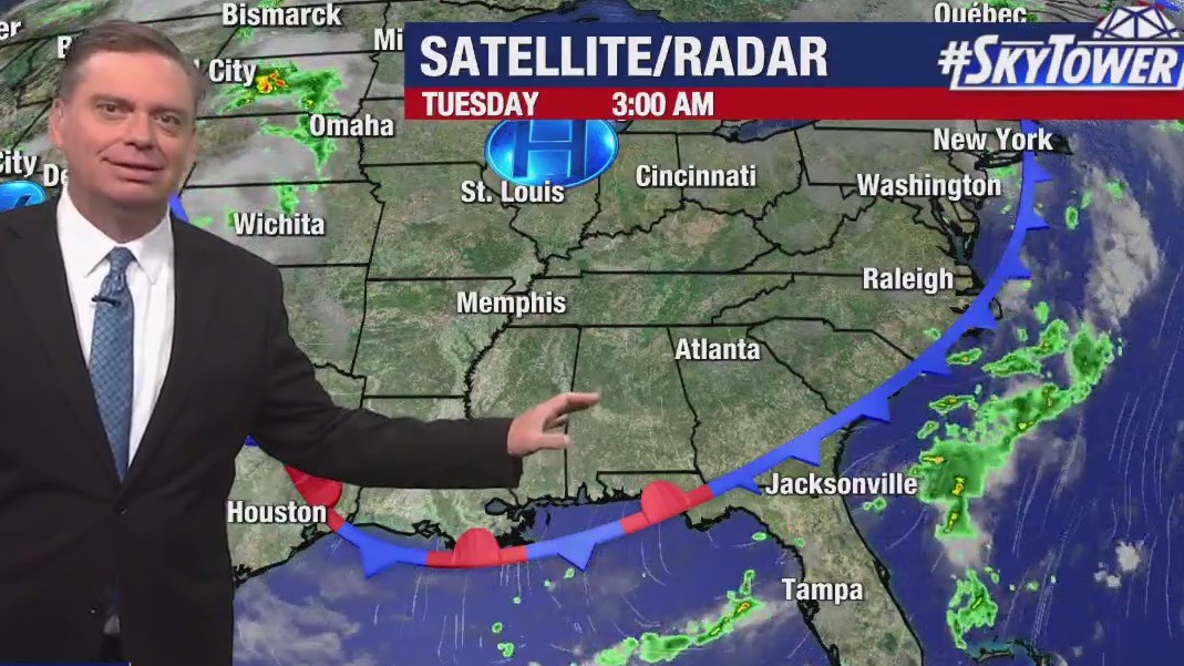 Tampa weather | Rain chances increase through week