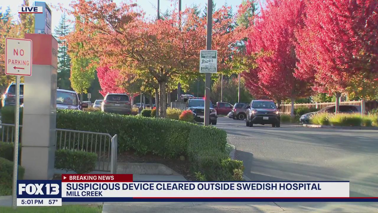 Mill Creek hospital evacuated after 'suspicious package' located in building