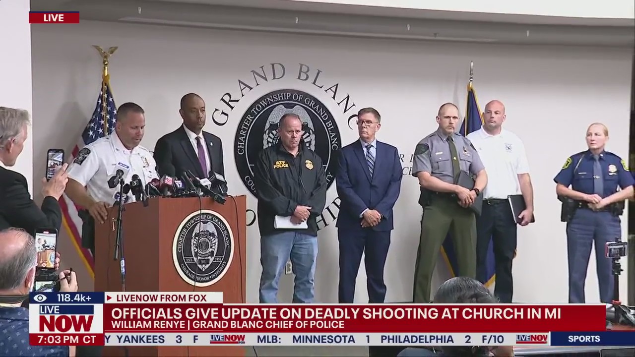 Update: At least 4 killed in Michigan church attack