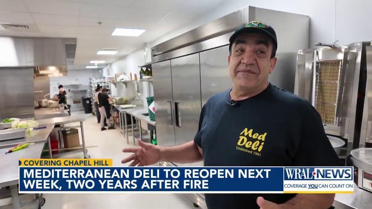 Med Deli to reopen 2 years after fire