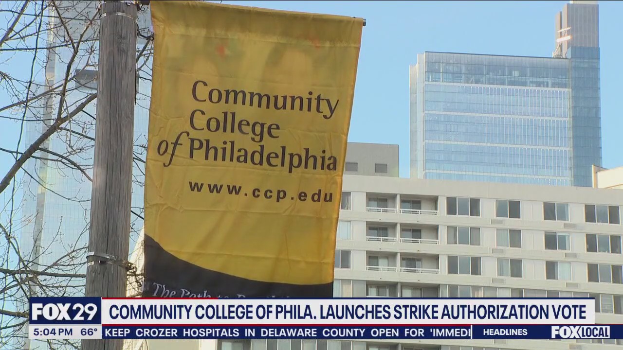 Community College of Philadelphia launches strike authorization vote