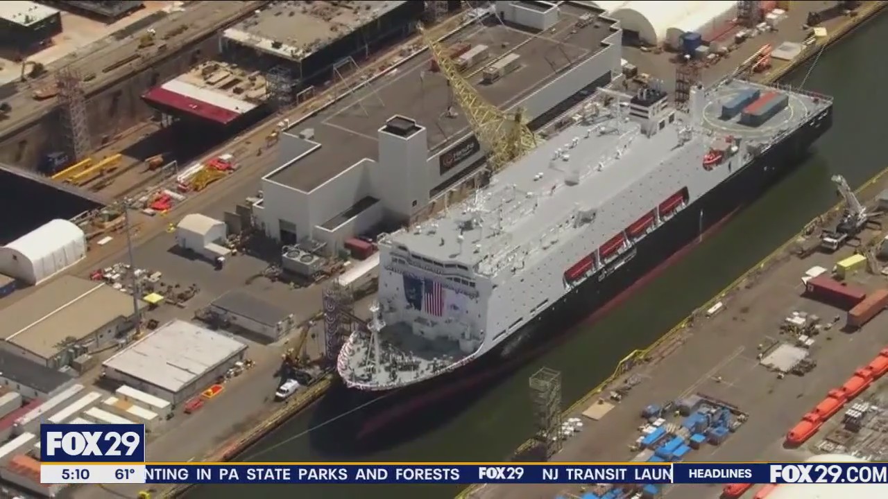 Philadelphia Navy Yard gets $5B investment to ramp up shipbuilding