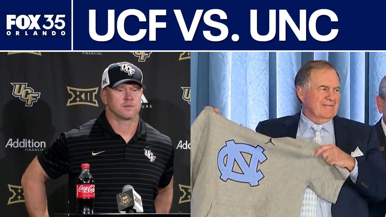 UCF takes on Bill Belichick, UNC Saturday