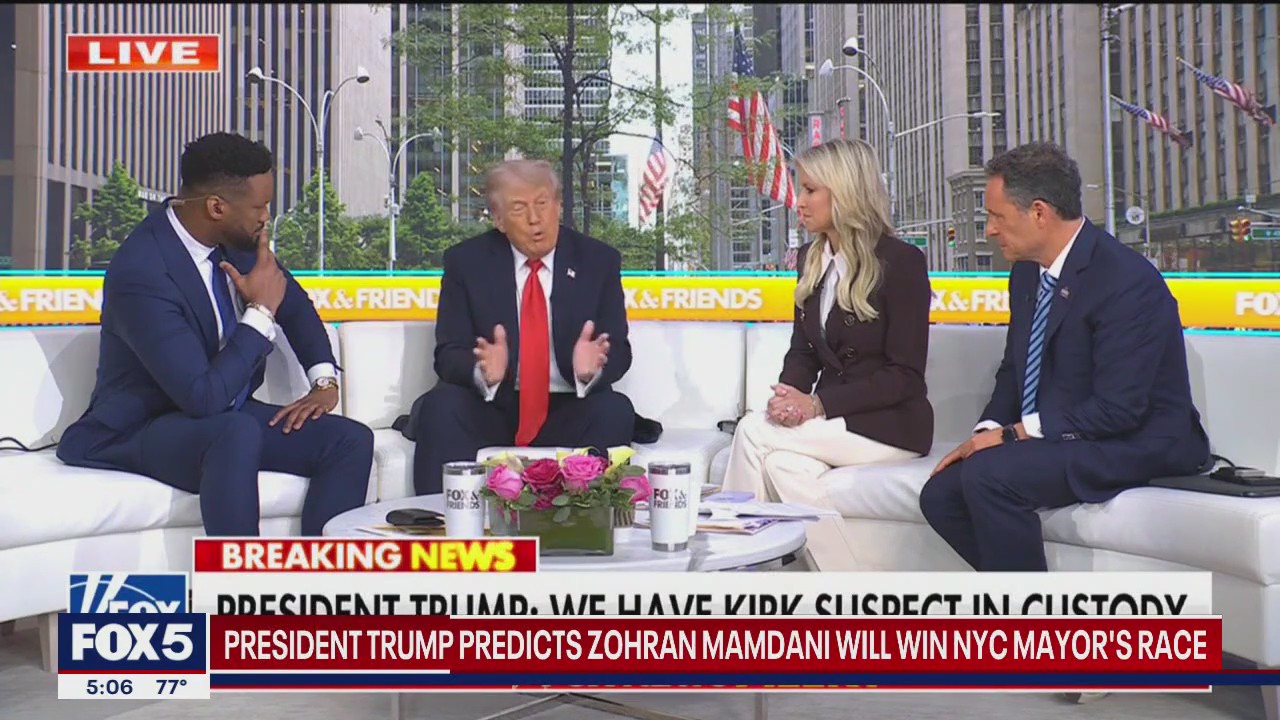 Trump on NYC mayor’s race: 'He’s my little communist mayor'