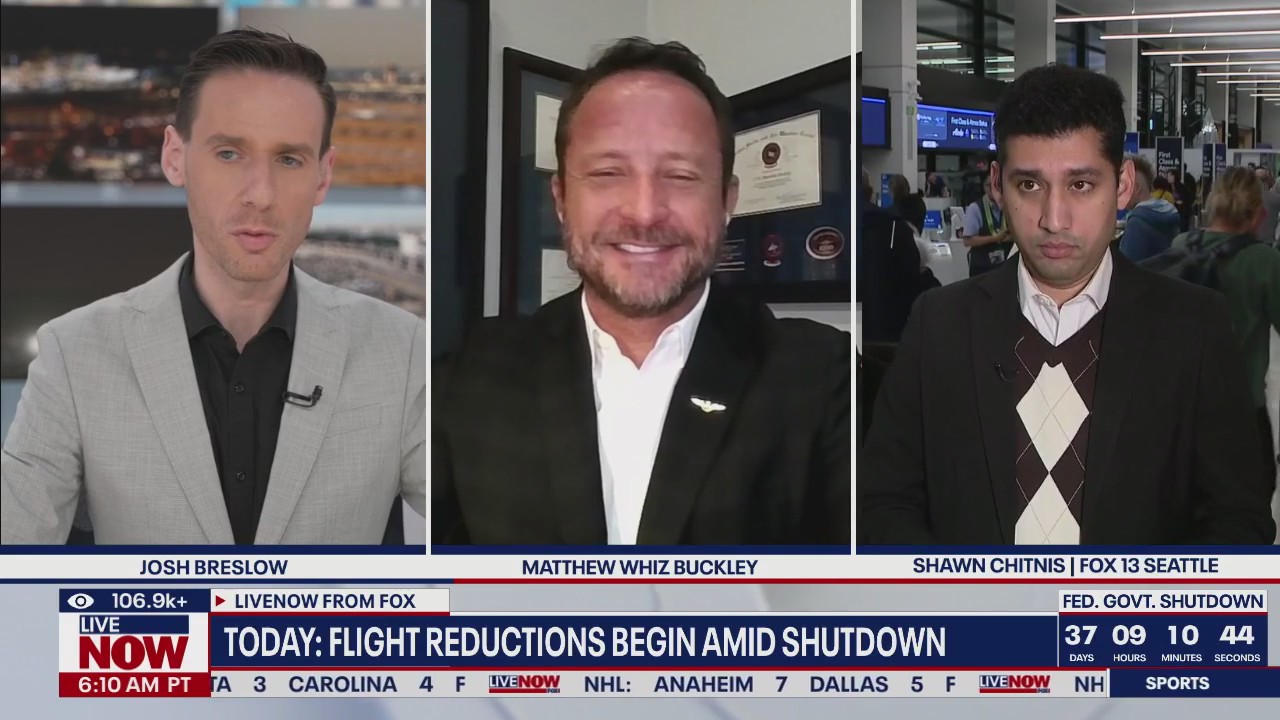 TODAY: Flight reductions in effect at 40 airports