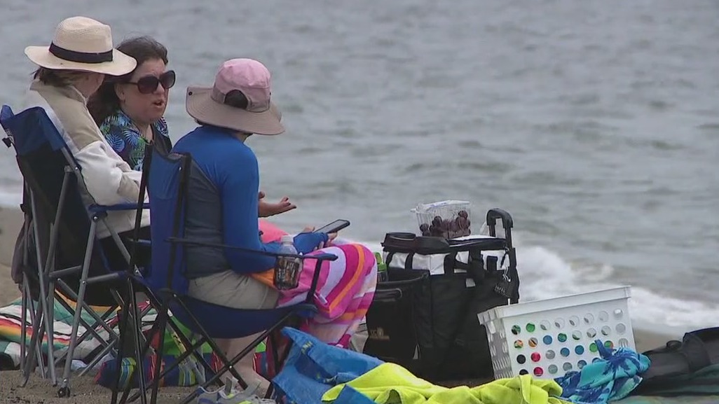 Coolest Bay Area Summer start since 1965 has beachgoers bundling up