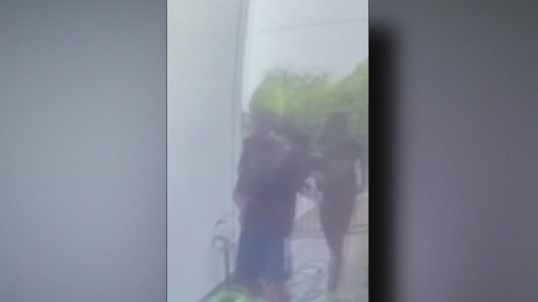 Dangerous home invasion caught on surveillance video