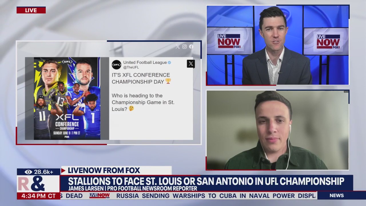 UFL Championship matchup to be determined Sunday