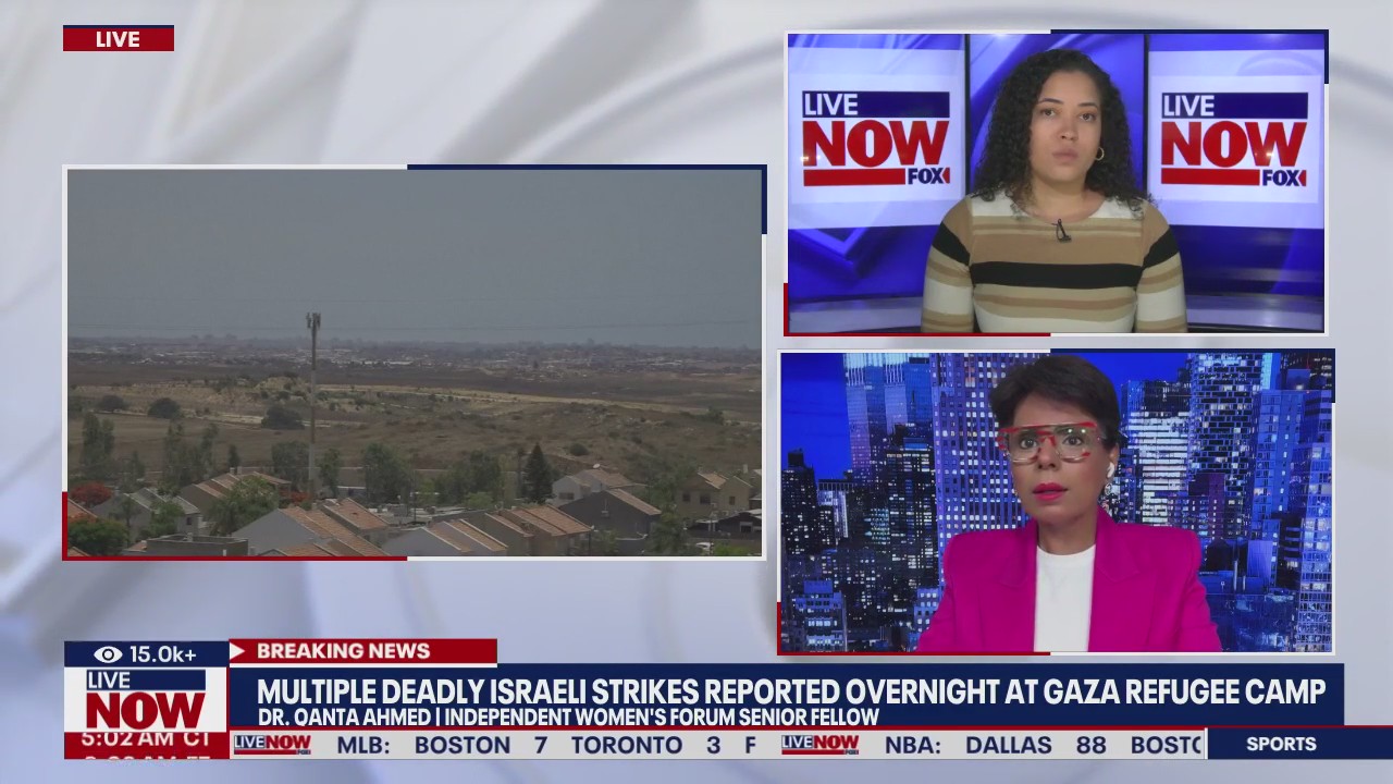 Deadly Israeli strikes at Gaza refugee camp
