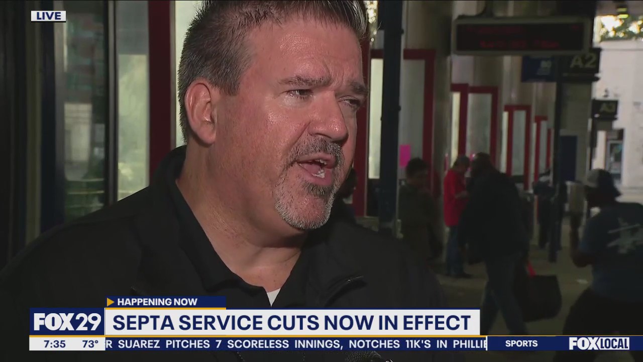 SEPTA GM on 'unprecedented' service cuts impacting first day of school