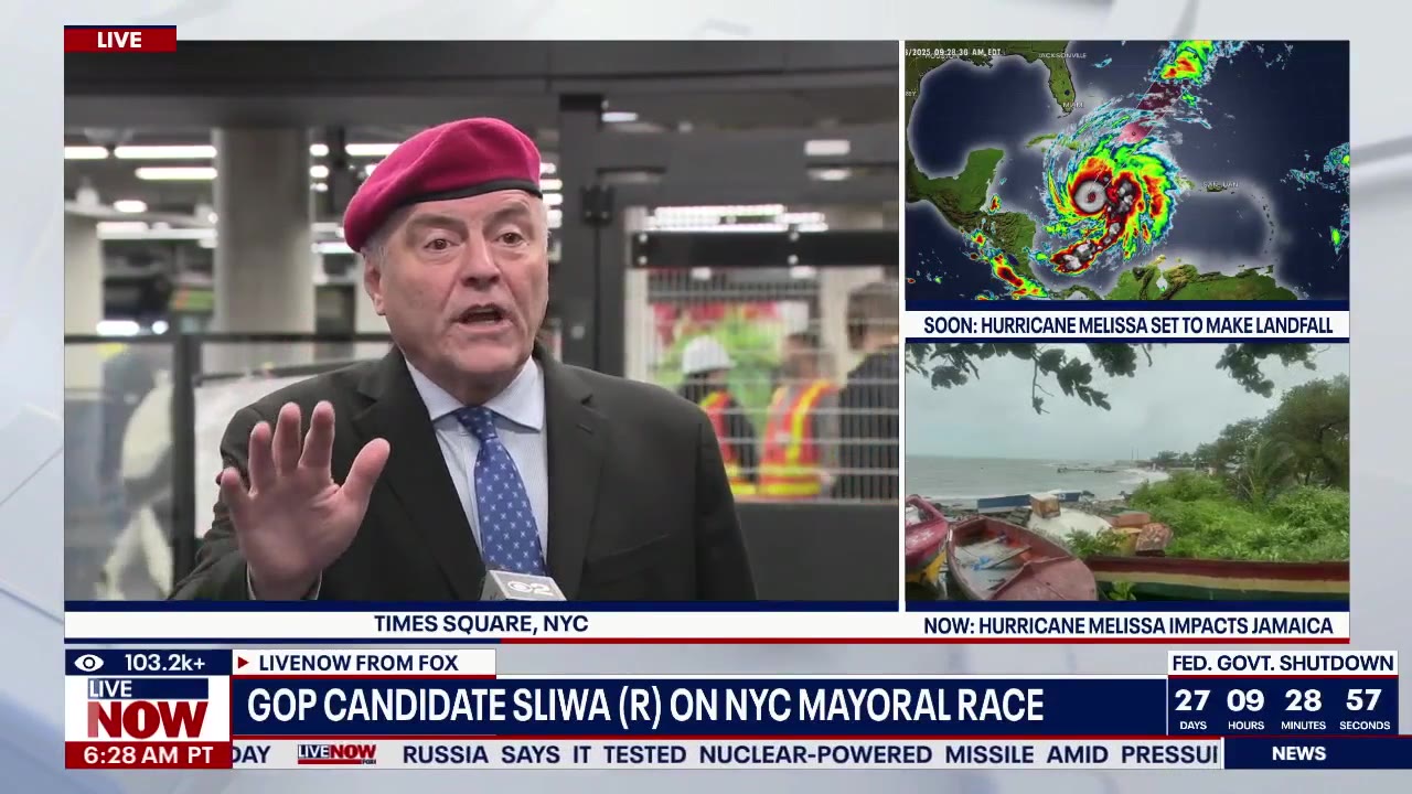 GOP Candidate Sliwa on NYC Mayoral race