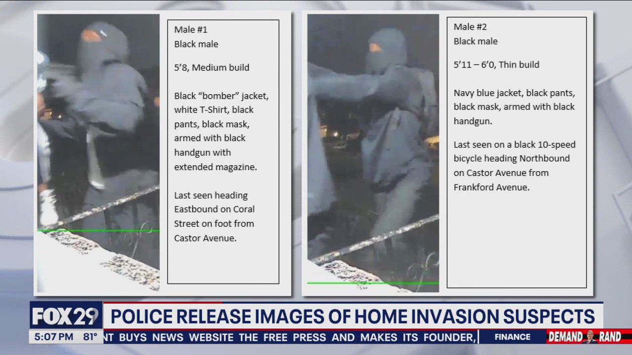 New images show suspects in Philly home invasion