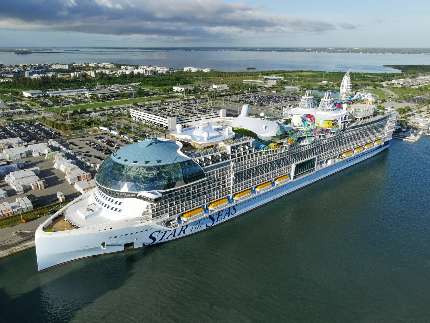 Royal Caribbean's 'Star of the Seas' arrives at Port Canaveral