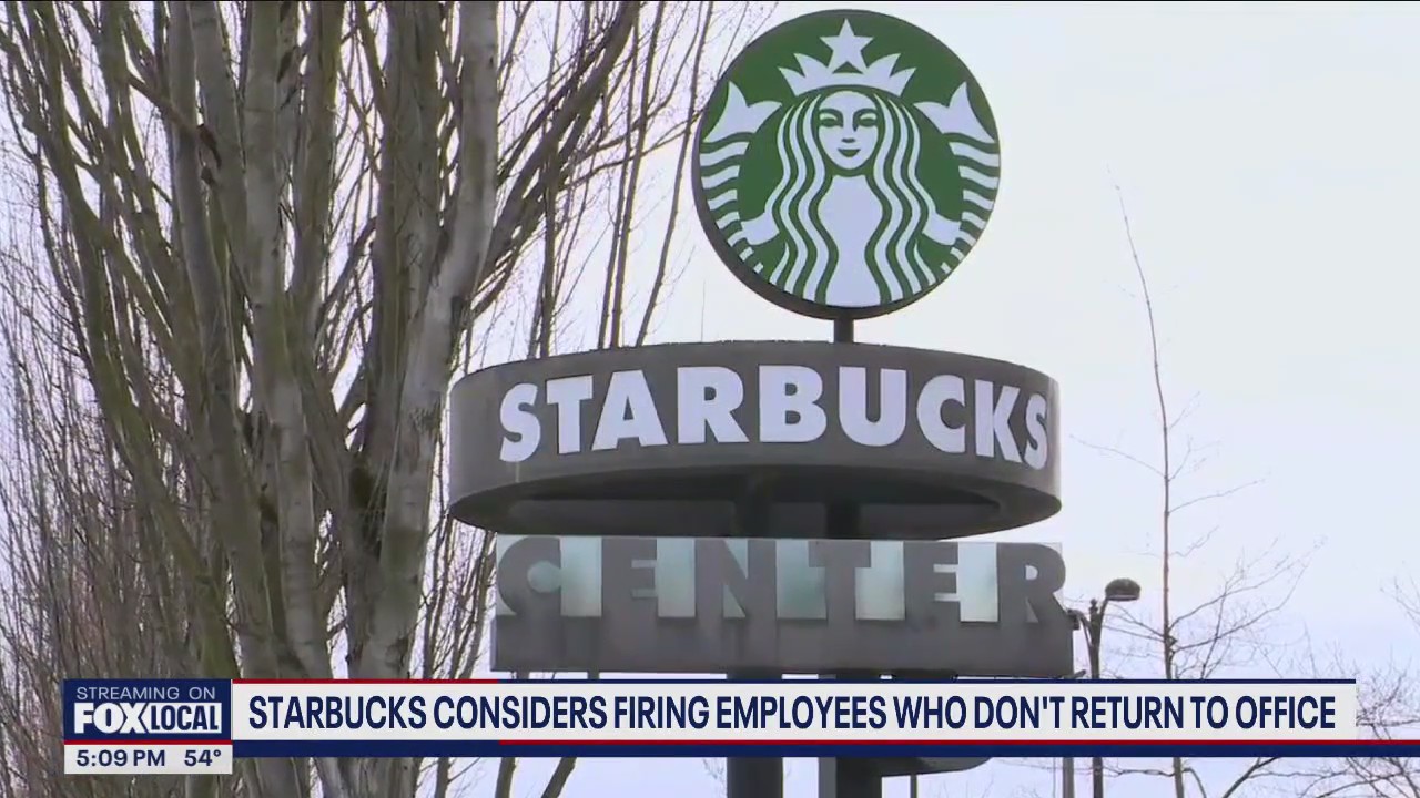 Starbucks floats firing employees who don't return to office