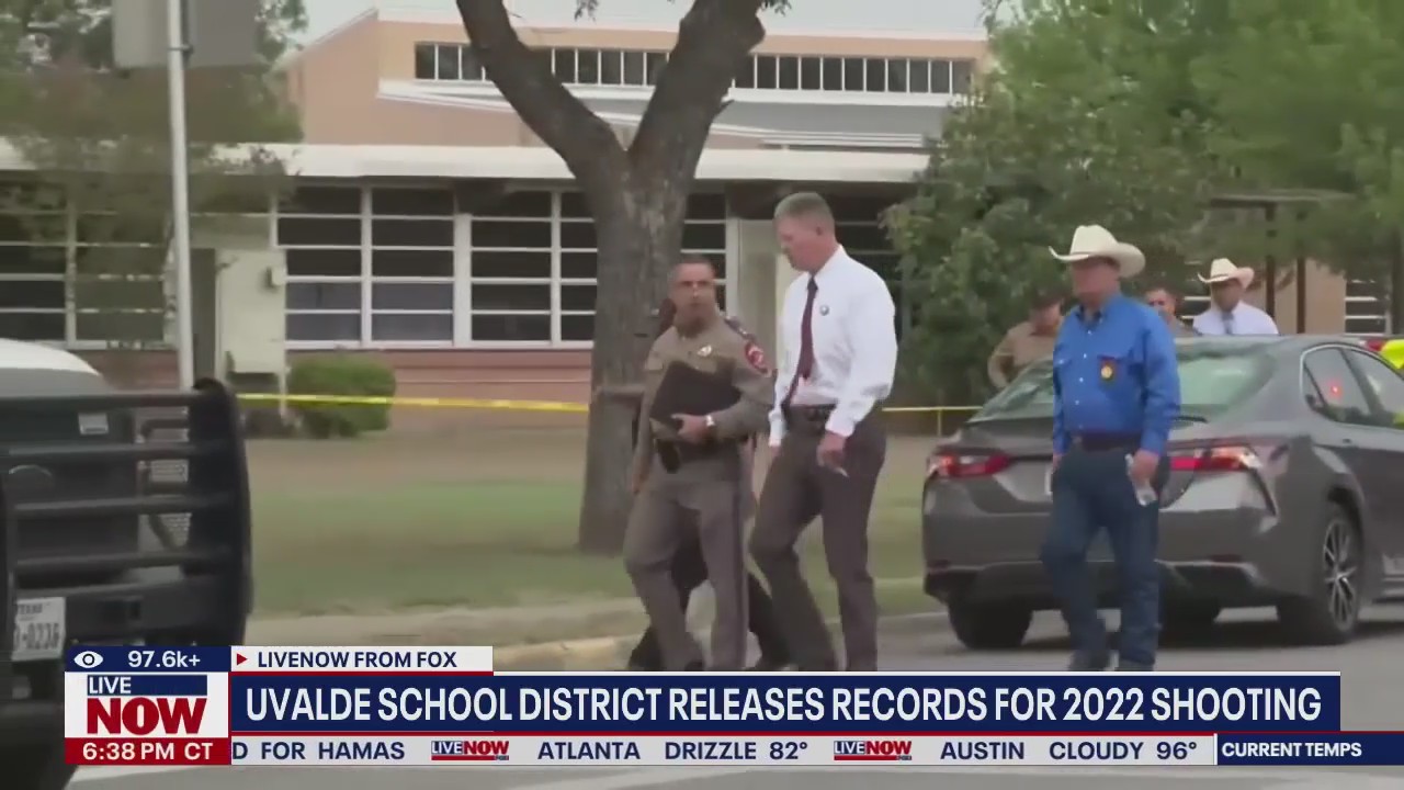 Uvalde school district releases records from shooting