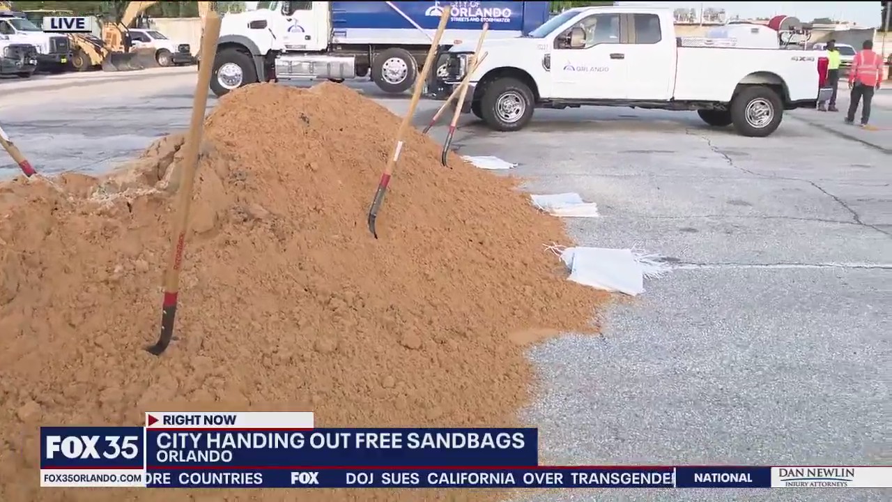 City of Orlando hands out free sandbags
