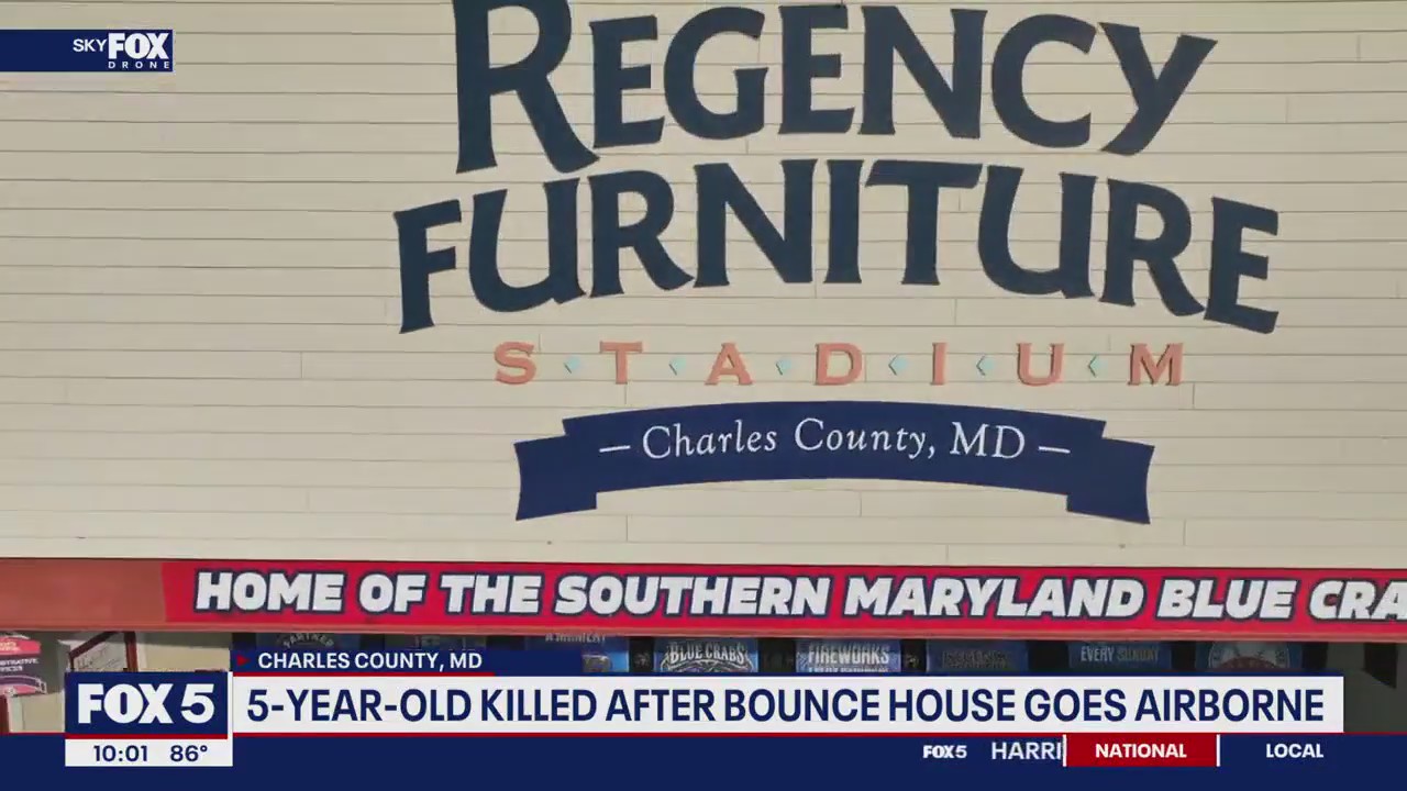 Maryland community reacts to 5-year-old bounce house death