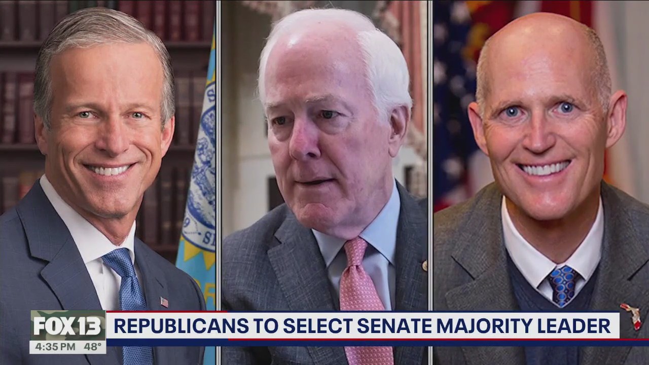 Republicans to select Senate majority leader