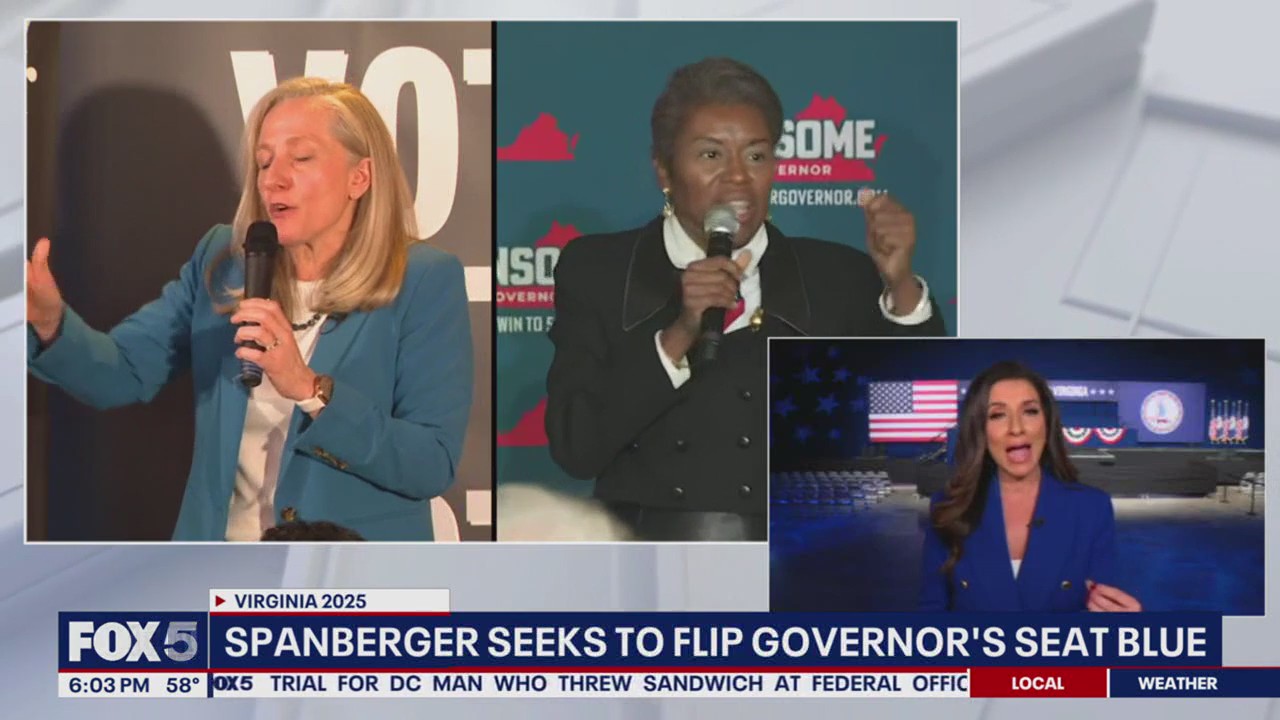 Spanberger seeks to flip governor's seat blue