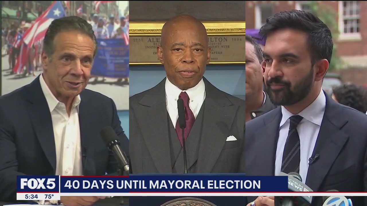 Less than 40 days from NYC mayoral election: Updates