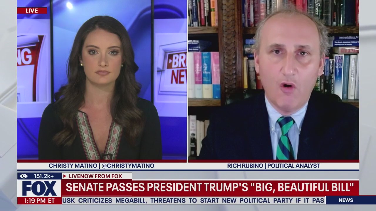 Senate passes Pres. Trump's Big, Beautiful Bill