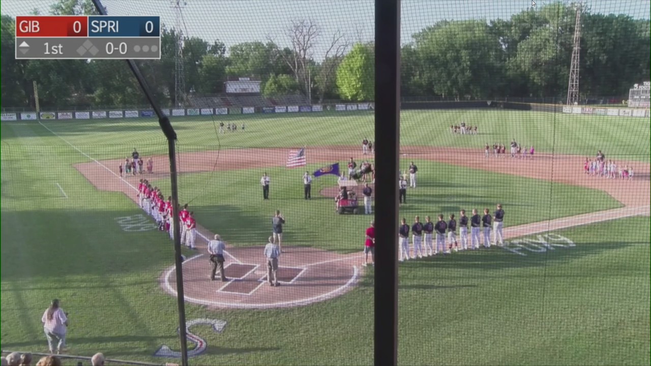 Town Ball Tour: Springfield Tigers 13, Gibbon Reds 1 [FULL GAME]