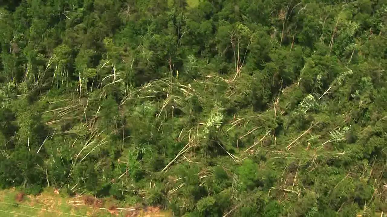 Crow Wing County storm damage [AERIALS]