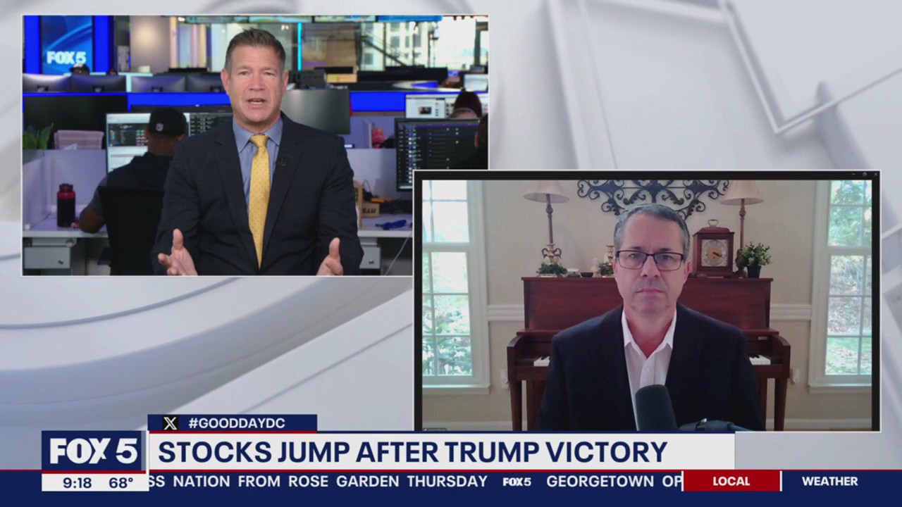 Stocks jump after Trump victory