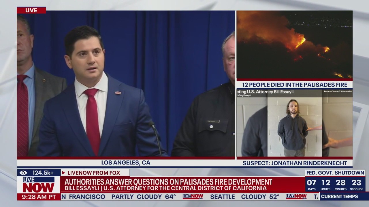 ‘Significant development’ in palisades fire presser