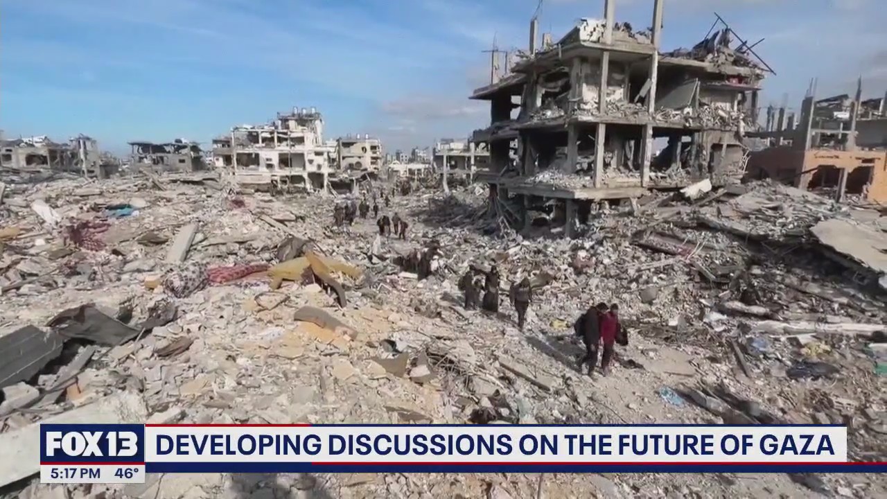 Developing discussions on the future of Gaza