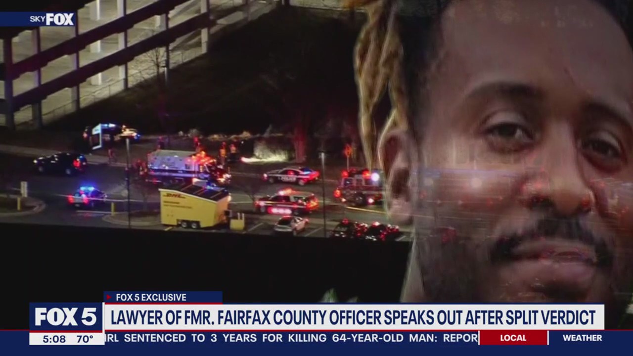 Ex- Fairfax County cop's lawyer speaks out after split verdict
