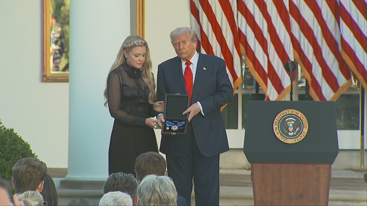 President Trump awards Charlie Kirk Presidential Medal of Freedom [FULL]