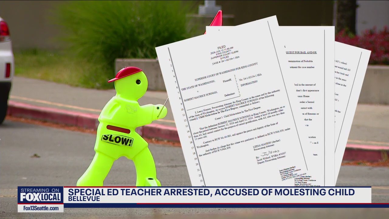 Bellevue teacher accused of molesting special needs child