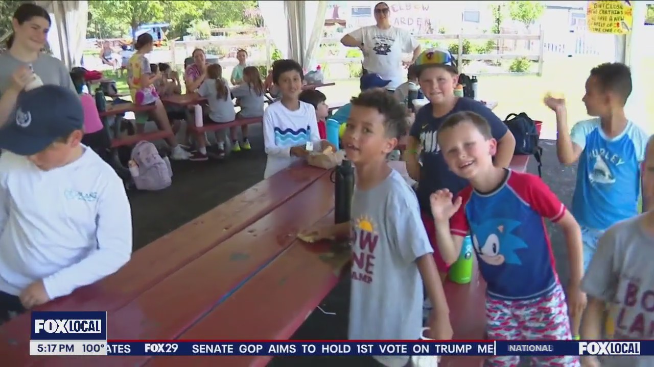 Here's how Elbow Lane Day Camp is keeping kids cool