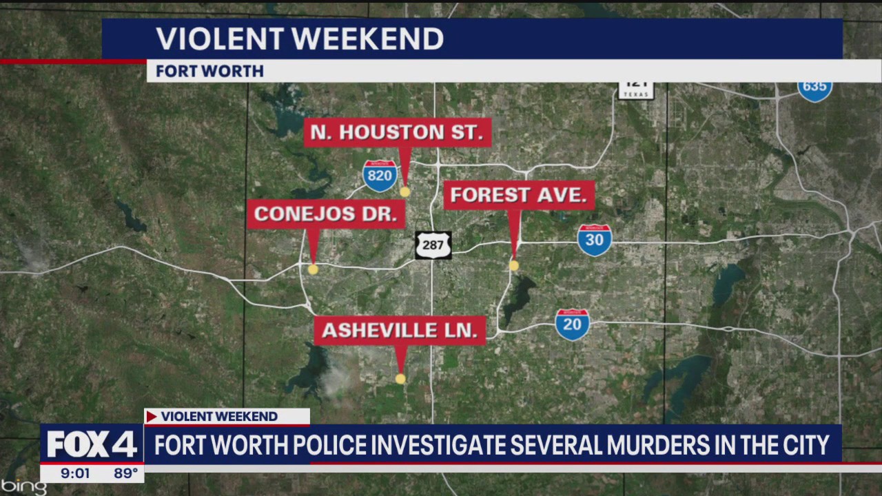 Multiple shootings in Fort Worth on Father's Day