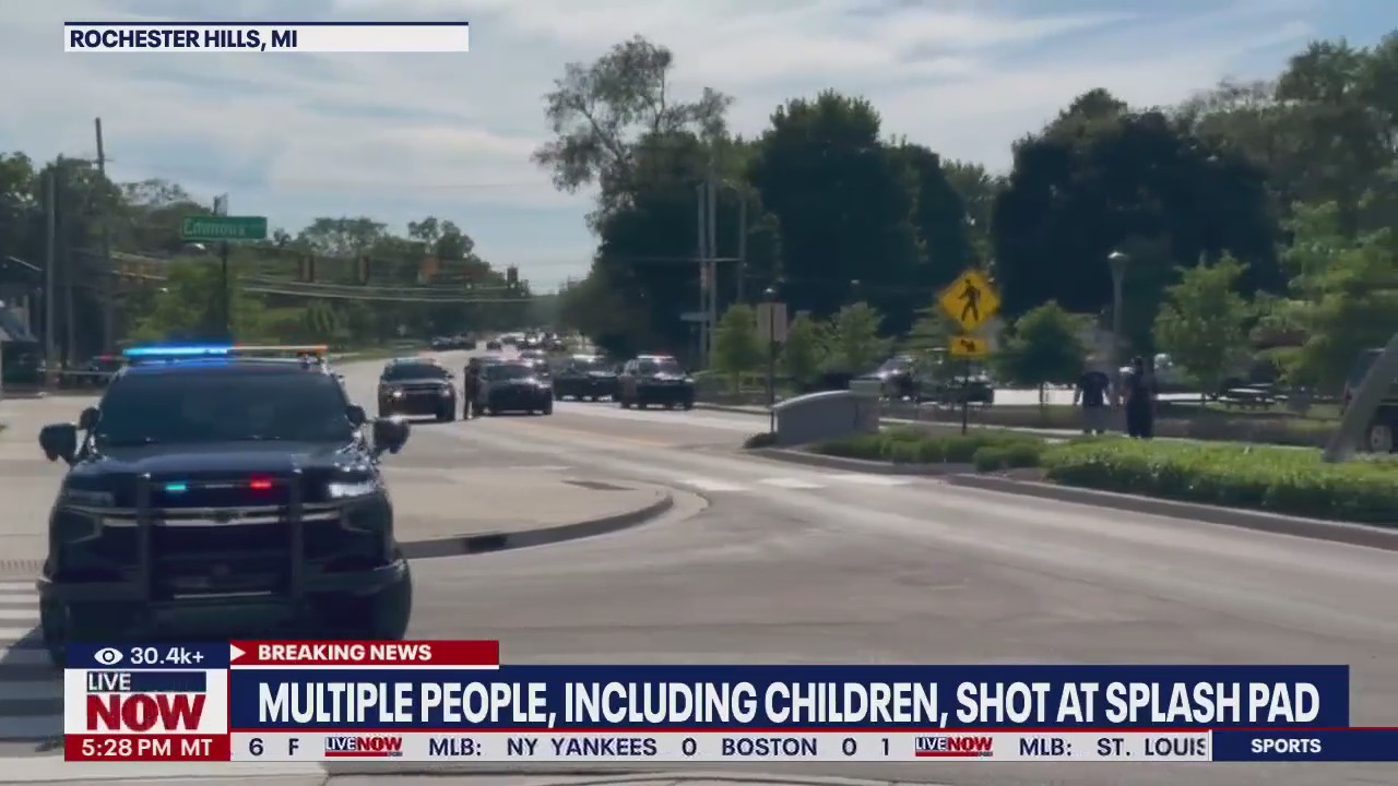 BREAKING: Multiple shot at Detroit-area splashpad