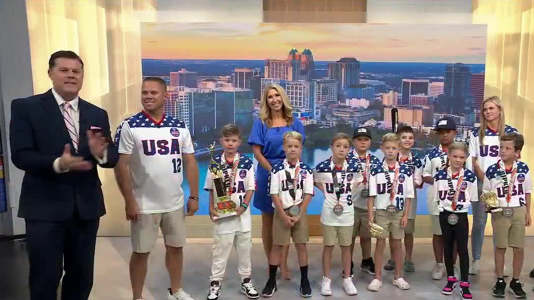 Sanford Babe Ruth 8U team World Series runner-ups