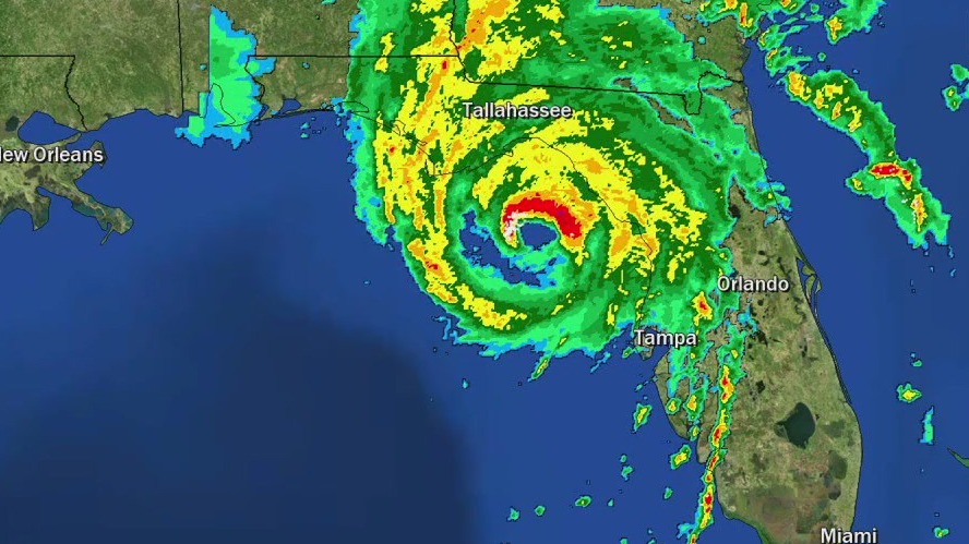 Hurricane Helene being felt significantly in Bay Area