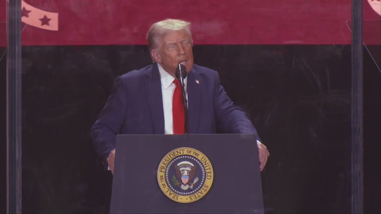 President Donald Trump speech at Charlie Kirk funeral | Full