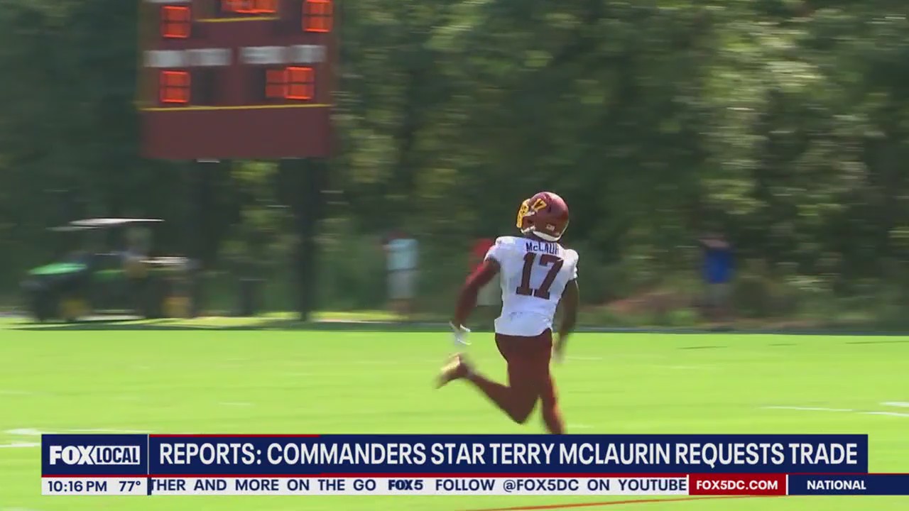 Commanders star Terry McLaurin requests trade