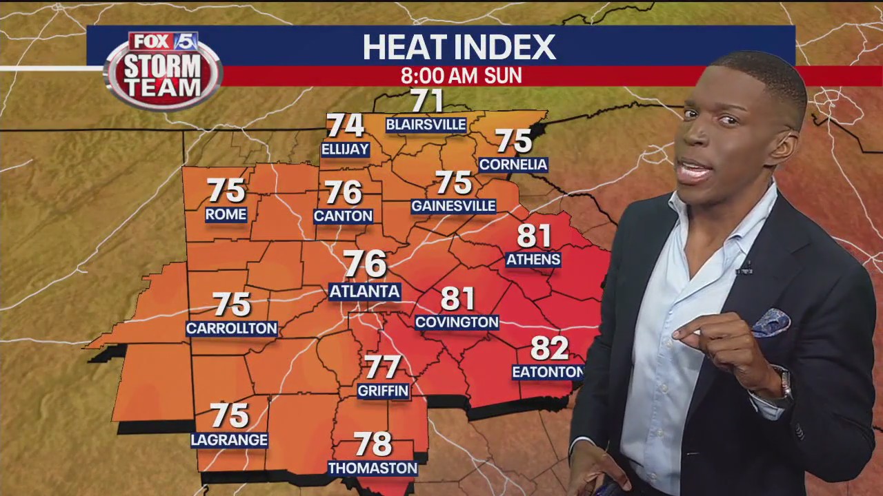Weekend forecast update